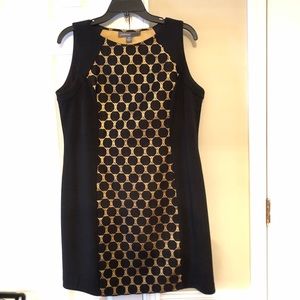 Donna Ricco Black Cocktail Dress